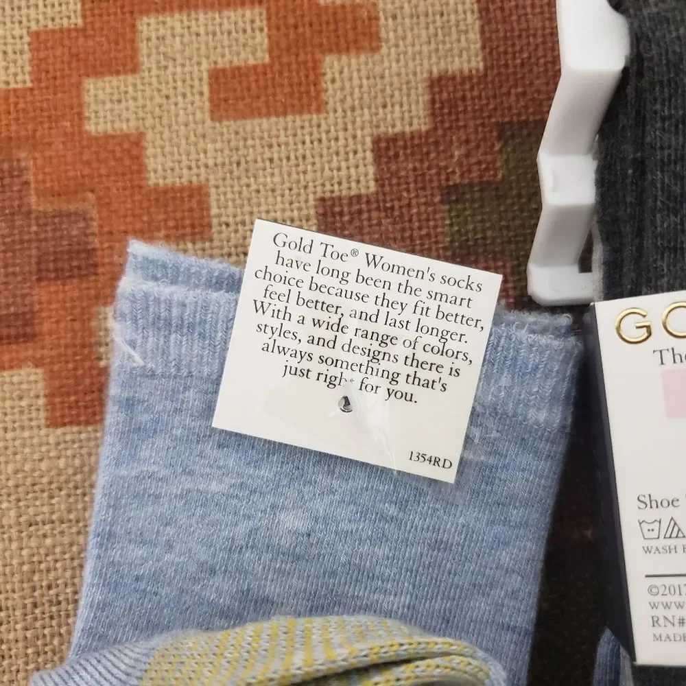 Goldtoe Casuals Heathered 3 Pack Socks